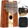 MEINL Sonic Energy Collection Kalimba Soundhole Kalimba 17 Keys C Major Scale KL1706H Hammer Maple/Acacia (exclusive Case/bag/cloth/tuning Included)