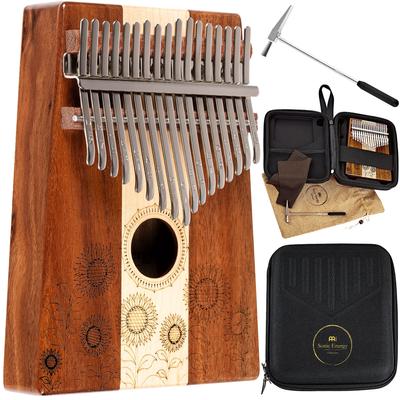 MEINL Sonic Energy Collection Kalimba Soundhole Kalimba 17 клавиш C мажор KL1706H молоточковая клен/акация (эксклюзивный чехол/сумка/ткань/настройка включены)