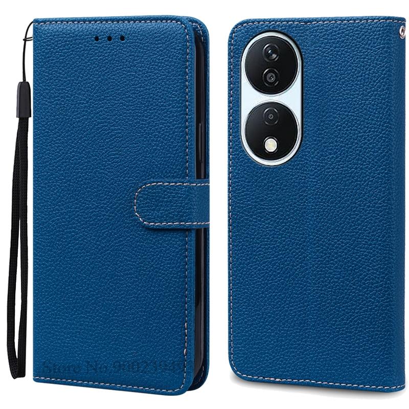 Чехол-кошелек для Honor 90 Smart Case, кожаный флип-чехол, чехол-книжка для Honor 90 Smart 5G, мягкий силиконовый чехол-книжка Fundas