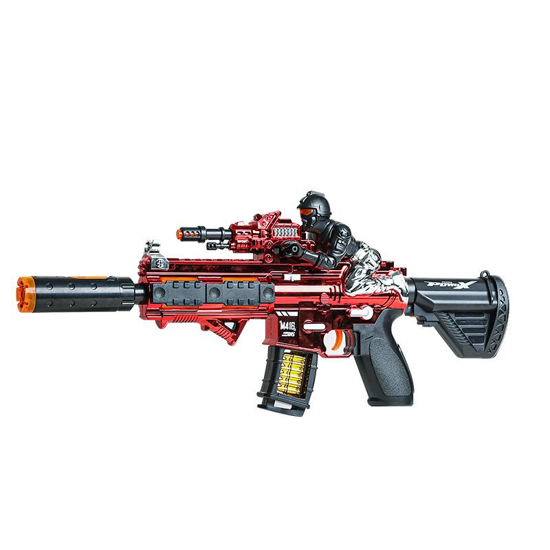 Имитация электрического пистолета-пулемета Детский нестреляющий пластиковый игрушечный пистолет Звук Свет Игрушечное оружие Детские подарки для вечеринки Мальчикам Сувениры для вечеринки