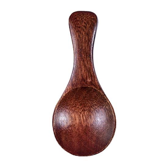 4 шт./компл. с короткой ручкой, гладкие пищевые детские ложки, мини-кухонные приправы для специй, деревянные ложки, кухня