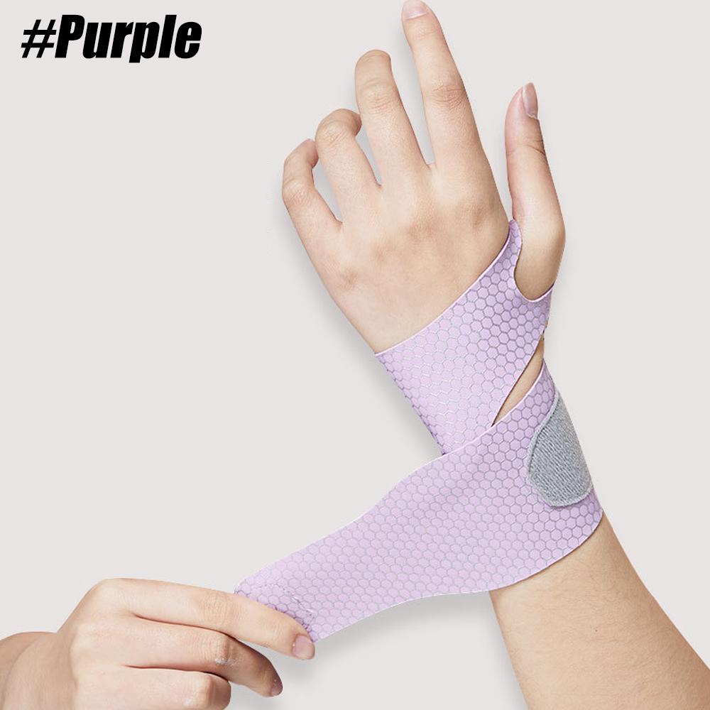 1Pc Slim Adjustable Wrist Brace Support For Carpal Tunnel Fitness Gym Sports Basketball - Tennis Wristband Protector
