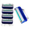 4pcs/pack Razor Blade For Men Face Care Shaving Safety 5layers Shaver