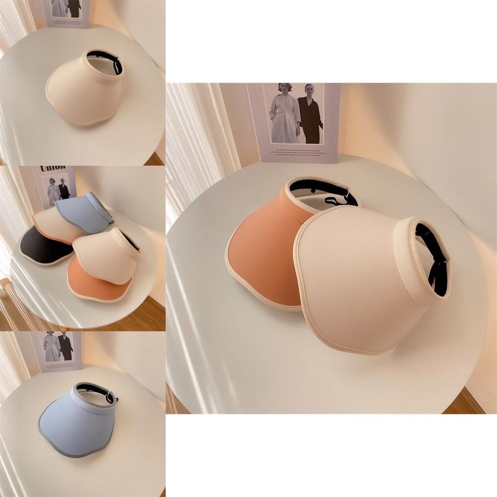 Adorable Uv Protection Visor Hat For Women Adjustable Sunshade Summer Hat