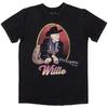 Футболка Willie Nelson Stone Wash: Портрет Лассо ОФИЦИАЛЬНЫЙ НОВЫЙ