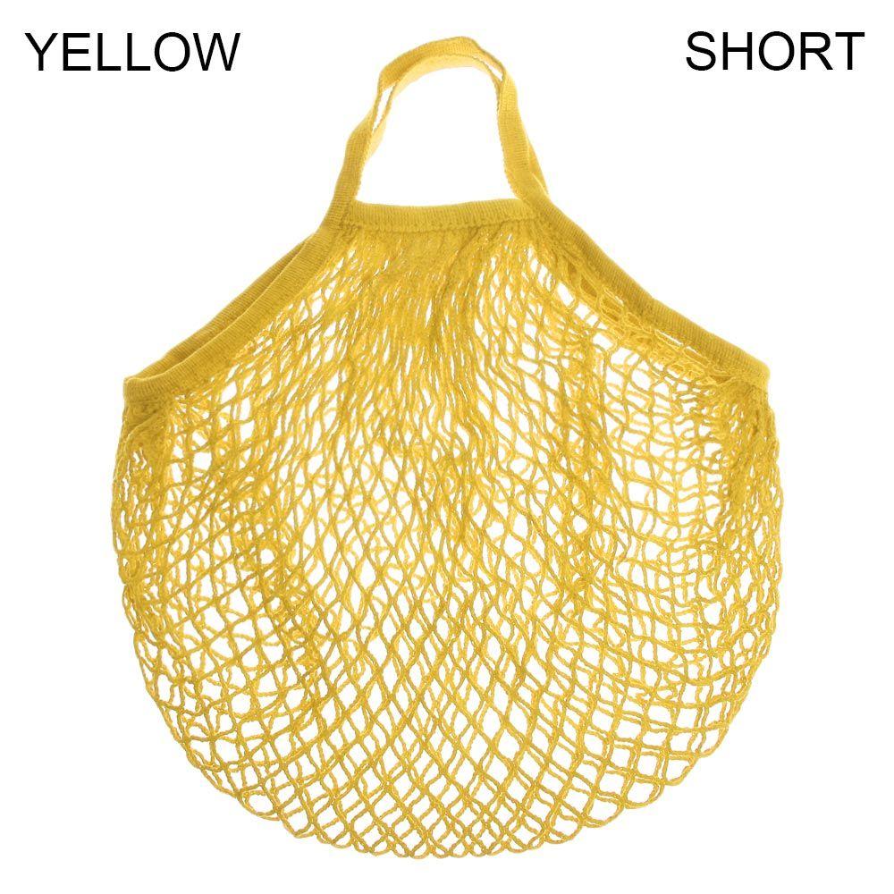 Cotton Reusable Shopping String Fishnet Mesh Bag Net Turtle Bags Woven Net Tote Storage Handbag Tote