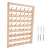 48 Spools Thread Rack Wall Mounted DIY Eco Friendly Embroidery Spool Thread Organizer for Household