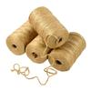 4Pcs 100m 2mm 3Ply Hemp Rope for DIY Crafts Gift Wrapping Gardening Home Party Decor