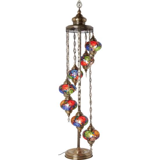 7 шт. Аутентичный торшер Mosaic - угловой светильник