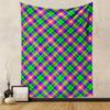 Colorful Geometric Plaid Pattern Patterned tapestry home decor, suitable for bedroom and living room, gift
