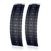 Solar Panel 50W/100W Monocrystalline Flexible Solar Panel Kit Battery Charger System