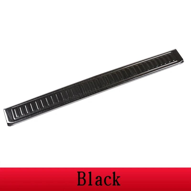 For Land Rover Defender 90 110 130 2020-2024 Black Car Rear Trunk Bumper Anti-stepping and Anti-scratch Plate Car Accessories BQQ0