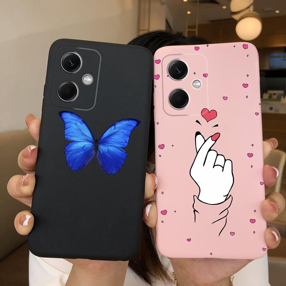Case For Xiaomi Redmi Note 12 Pro 4G 5G Girl Phone Shell Soft TPU Anti Drop Back Cover Bumper For Redmi Note12 12Pro Coque Funda