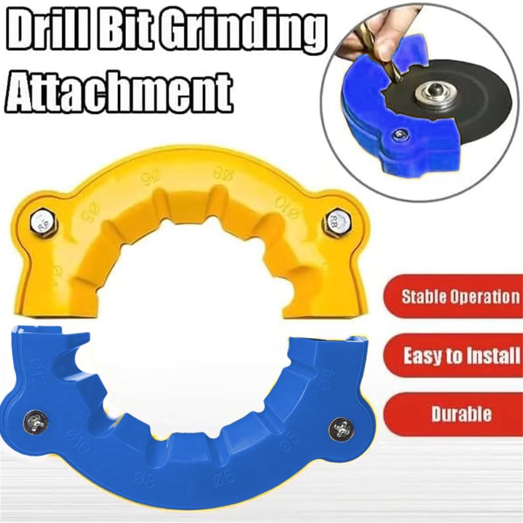 Многоцелевая 4-12мм Сине-желтая Шлифовальная Точилка для Сверл Полировальные Детали Электроинструмента Применима к угловой шлифмашине