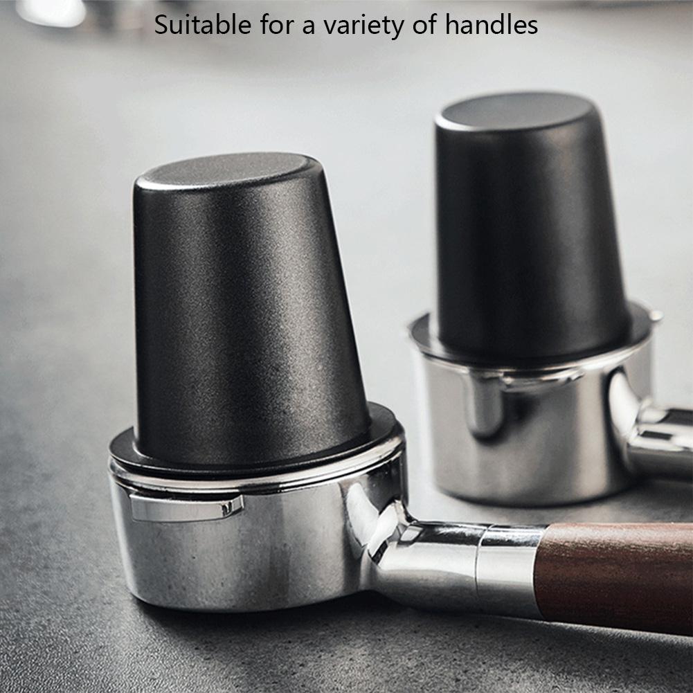 51/54/58 мм чашка для дозирования кофе кружка для эспрессо-машины износостойкая нержавеющая сталь чашка для дозирования кофе серебристая/черная