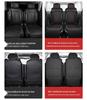 Wuling Capgemini Nappa Leather Six-Seater Car Seat Cushion