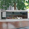1:64 Garage Display Case Collectibles Lighted Protective Collectible Showcase for Doll Model