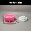 3D Rose Heart Silicone Mold for Candle Soap Making Epoxy Resin Silicone Molds Fondant Silicone Molds for Candy Baking
