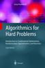 Книга Algorithmics for Hard Problems : Introduction To Combinatorial Optimization, Randomization, Approximation, and Heuristics