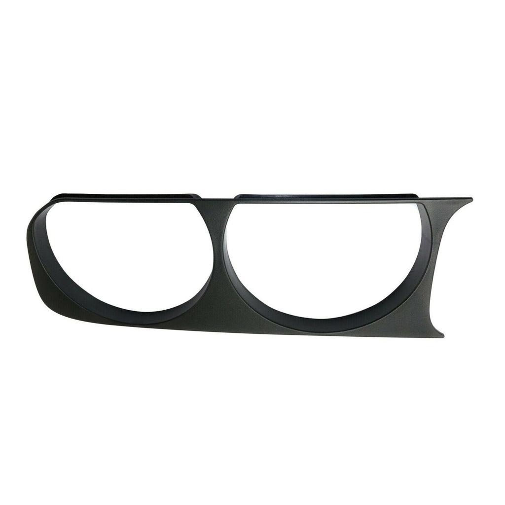 68051527AA 68051526AA For Dodge Challenger 2008-2014 Black Car Front Headlight Lamp Bezel Frame Trim LH RH Pair