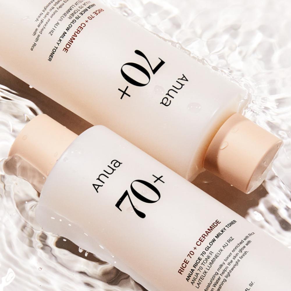 Anua 70+рис 70+ Керамидный тоник Glow Milky Toner 250 мл