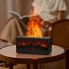 Динамический камин с пламенем, диффузор эфирных масел, емкость 150 мл, ультразвуковой туман, таймер и пульт дистанционного управления