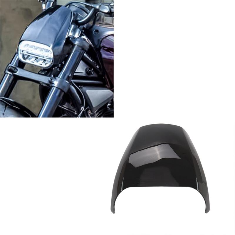 Precise Glossy Black Motorcycle Front Headlight Fairing For Sportster S 1250 RH1250 2021-2022
