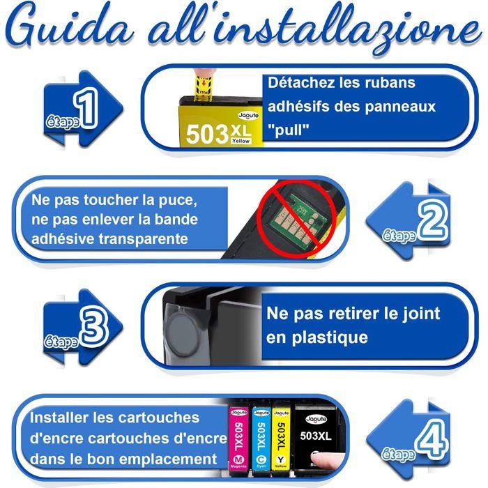 12 упаковок 503XL Совместимые чернильные картриджи для картриджа epson 503 503XL для Epson Expression Home XP-5200 XP-5205