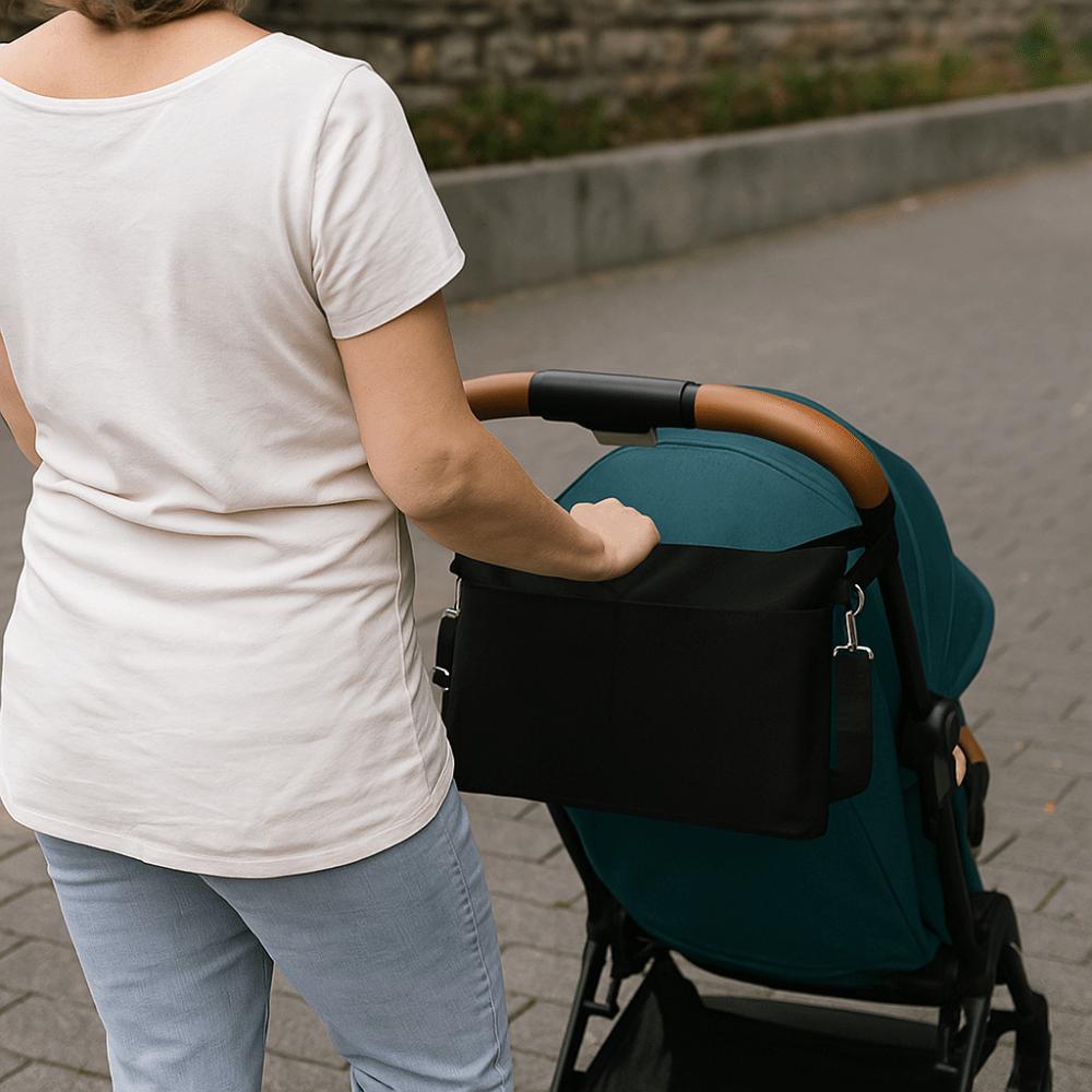 Large-capacity Baby Pram Hanging Bag Multifunction Mommy Shoulder Bag Diaper Bottle