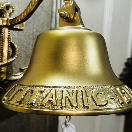 Marine Ship Bell 1912 Titanic London Premium Quality Heavy Sound 20.32 Cm