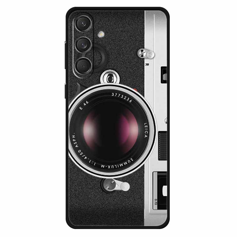 Для Samsung Galaxy S23 Plus Ultra FE Чехлы Силиконовый Мягкий ТПУ Сова Роскошная Задняя Крышка Для Samsung S23 Новый ТПУ Защитная Оболочка Волк