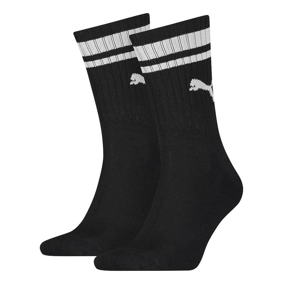 Puma Unisex Adult Heritage Stripe Crew Socks (Pack of 2)