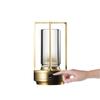 Aluminum Alloy Cross Night Lights Hot Selling Style Rechargeable Table Lamp Desktop Decorative Light Touch Outdoor Camping Light