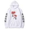 Tokyo Ghoul Anime Hoodies Men Women Gothic Harajuku Autumn Winter Fleece Streetwear