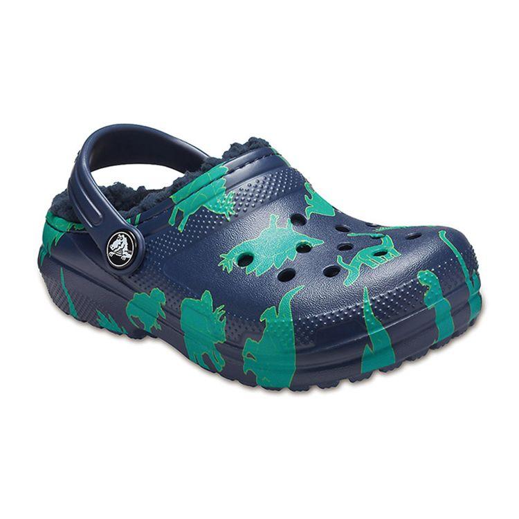 Crocs Легкие Прочные Детские Хлопковые Сандалии Детские Сандалии Синий Зеленый 204817-41D