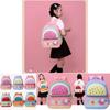 Adorable Toddler Backpack Lightweight Nylon Cute Cartoon Design For School