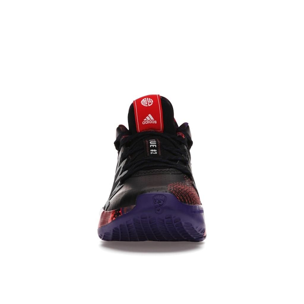 Adidas ДОН. Выпуск #2 Мужские кроссовки Made In China Collection Black Core-Black Scarlet G55791