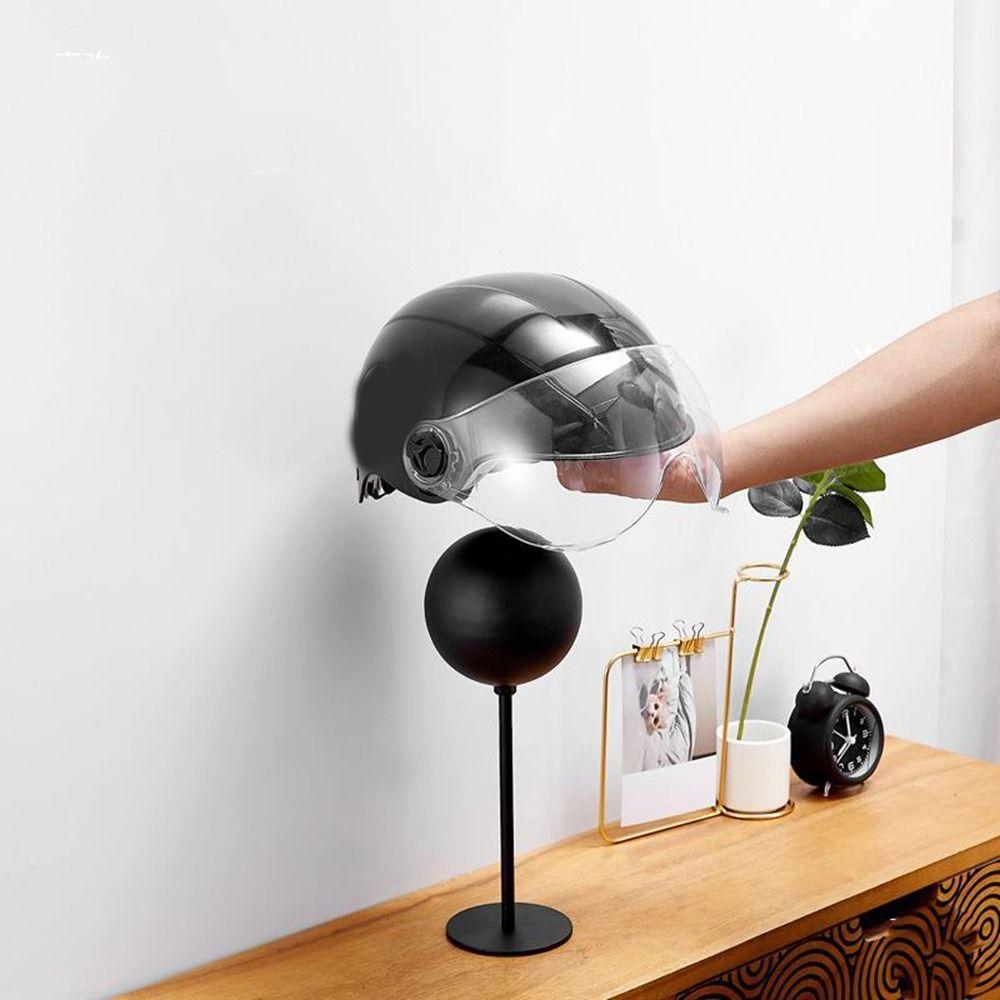 Wall Mounted Motorcycle Helmet Rack Space Aluminum Helmet Display Rack Helmet Holder  Coats