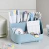 Многофункциональный держатель для ручек Пластиковый настольный органайзер Простой резервуар для хранения Подарок