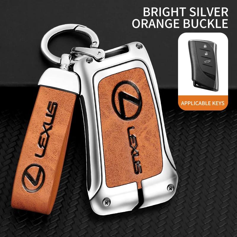 For Lexus NX ES UX US RC LX GX IS RX 200 250h 350h LS 450h 260h 300h UX200 Keyring Auto Car Key Case Cover Key ShellBW3