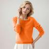 Pullover Sweaters For Women Round-neck Classic Long Sleeve Breathable Loose Soft Cozy Knitted Sweater Tops