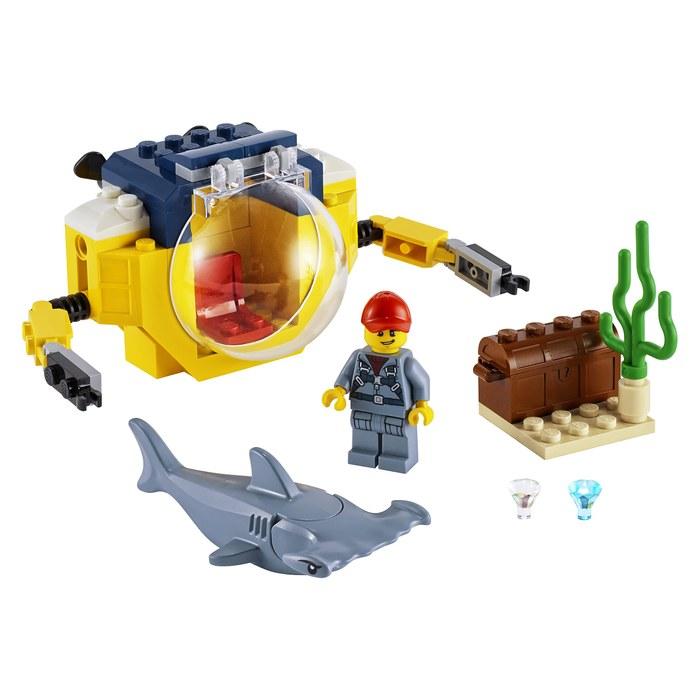 LEGO City Исследование океана Малая подводная лодка 60263