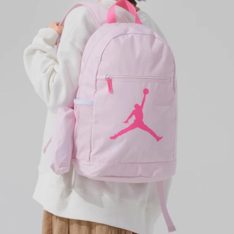 New Jordan Polyester Backpack Women's Pink JD2523015GS-003