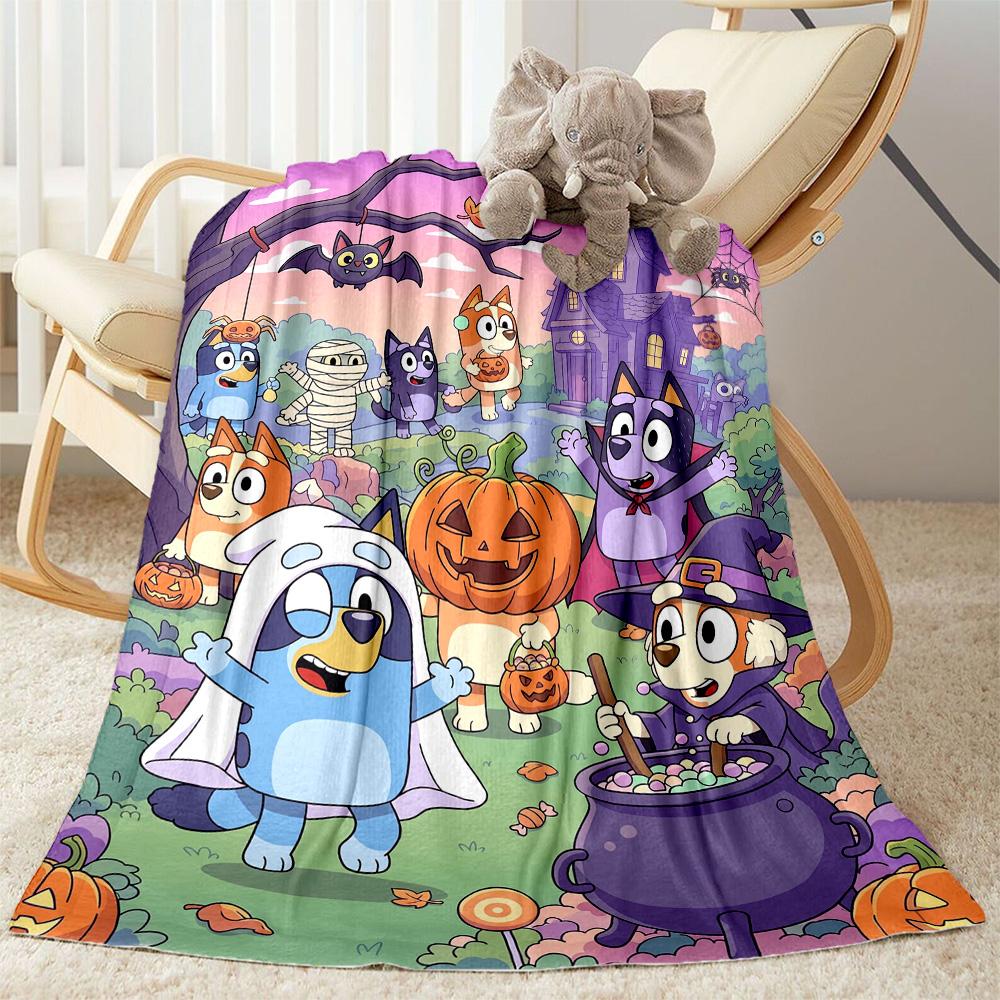 Halloween Costumes Parade Blanket Comfortable Suitable for Bed Livingroom Bedding for All Occasions Digital Print Gift for Travel Home Birthdays