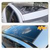 For Ford Black 2PC Roof Top Trim Drip Moldings Covers Set