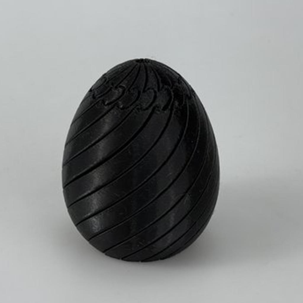 Крутилка-яйцо 3D-печать Скользкое яйцо-фиджет Пасхальное яйцо Игрушки Наполнители для корзин Вращающаяся головоломка-фиджет Для снятия стресса