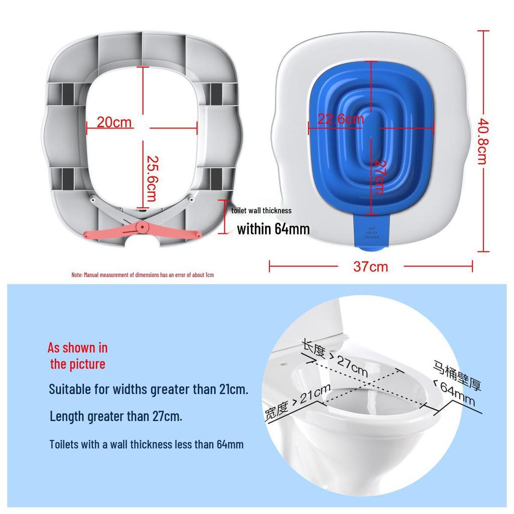 Модернизированный многоразовый разборный лоток для приучения кошек к туалету