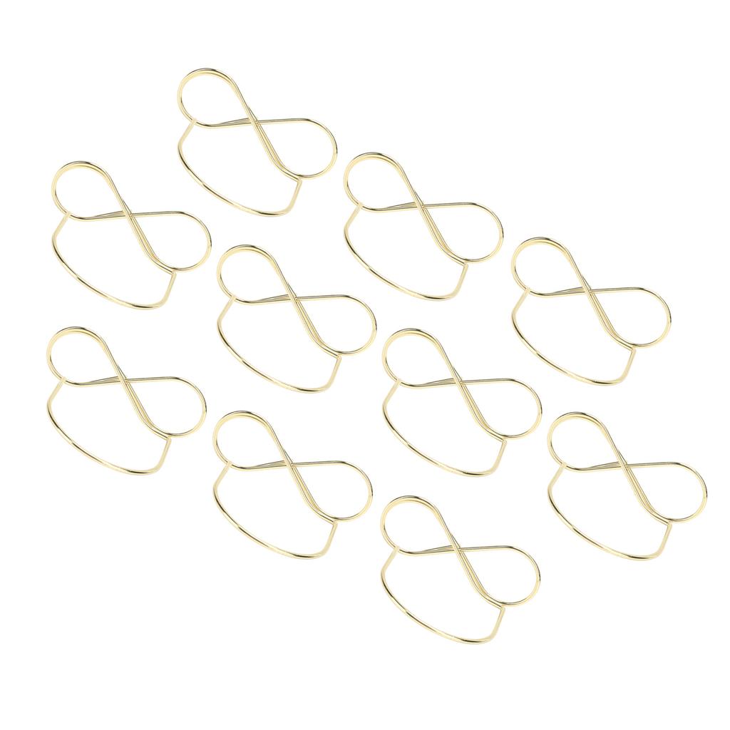 10 шт. Подставки для карточек, металлические, милые, в форме глаз, держатели для карточек, для заметок, номеров столов, бумажных картинок, автобусов