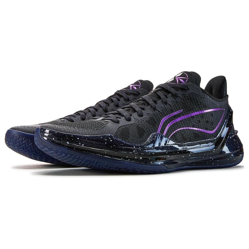 Li-Ning Liren 4 V2 Черные мужские кроссовки из обсидиана ABAU037-8