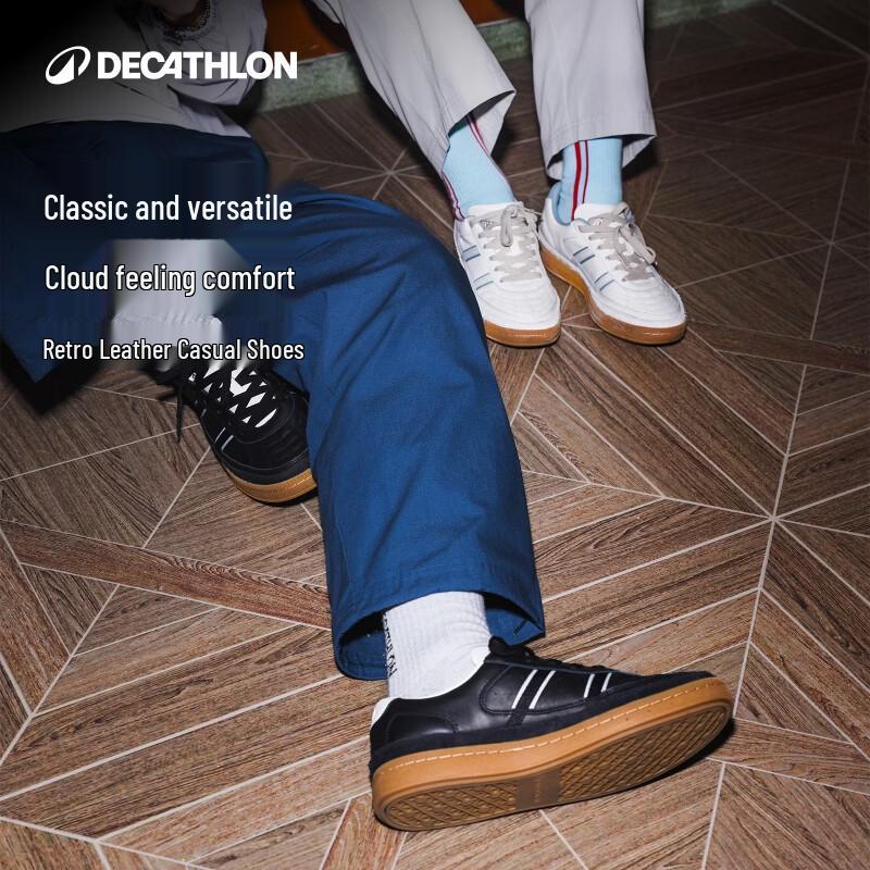 Женские ретро кожаные повседневные туфли Decathlon